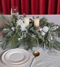 Настольная композиция "Silver Winter" M